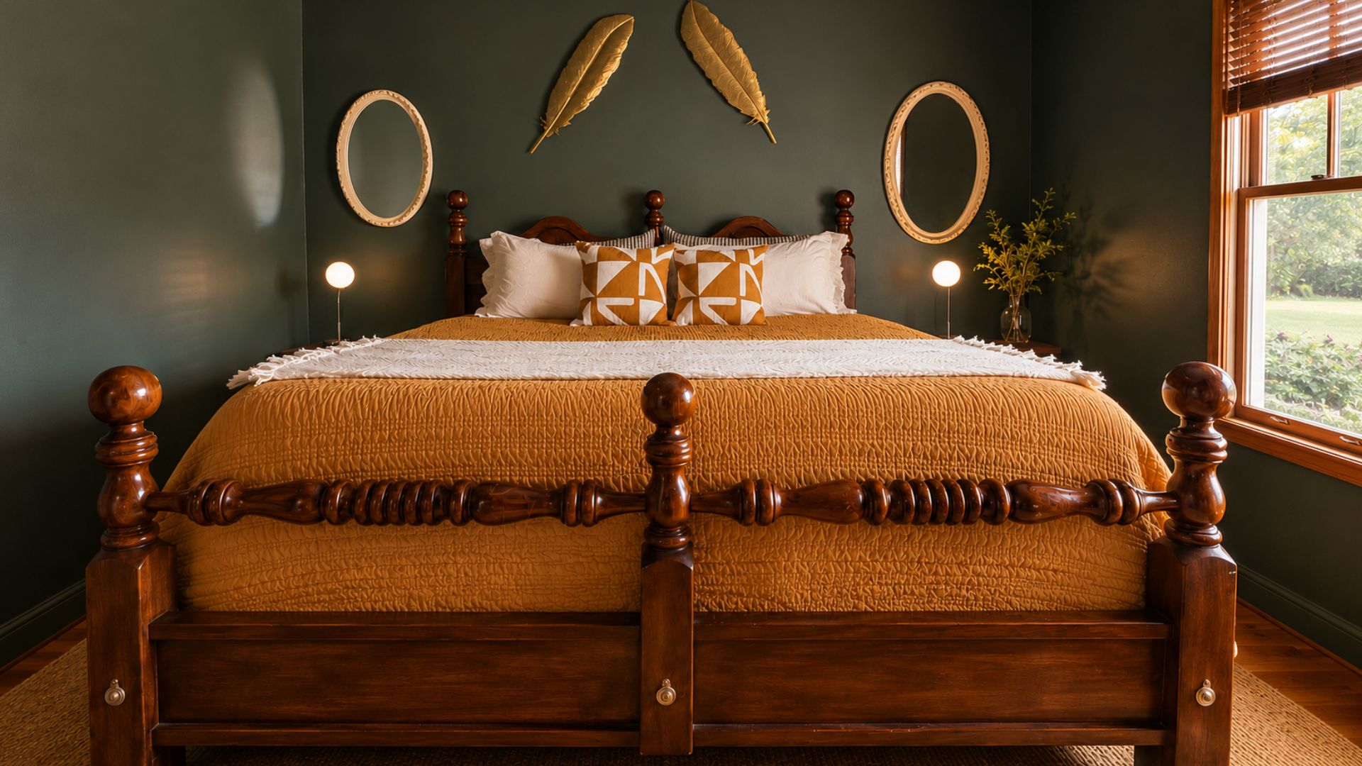 The primary suite features a cozy California king bed and peaceful morning views of the surrounding woods 🌲
For the ultimate deep sleep experience, shut the blinds, turn off the lights, and settle into the kind of dark night rest that will have you waking