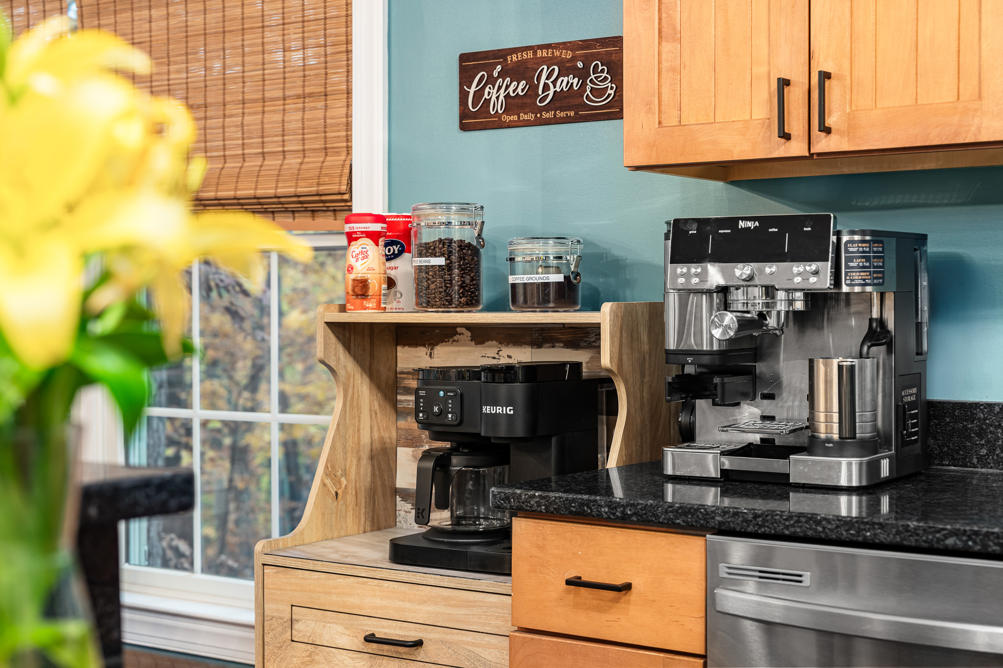 From lattes to cappuccinos, our Ninja espresso station has your caffeine fix covered.