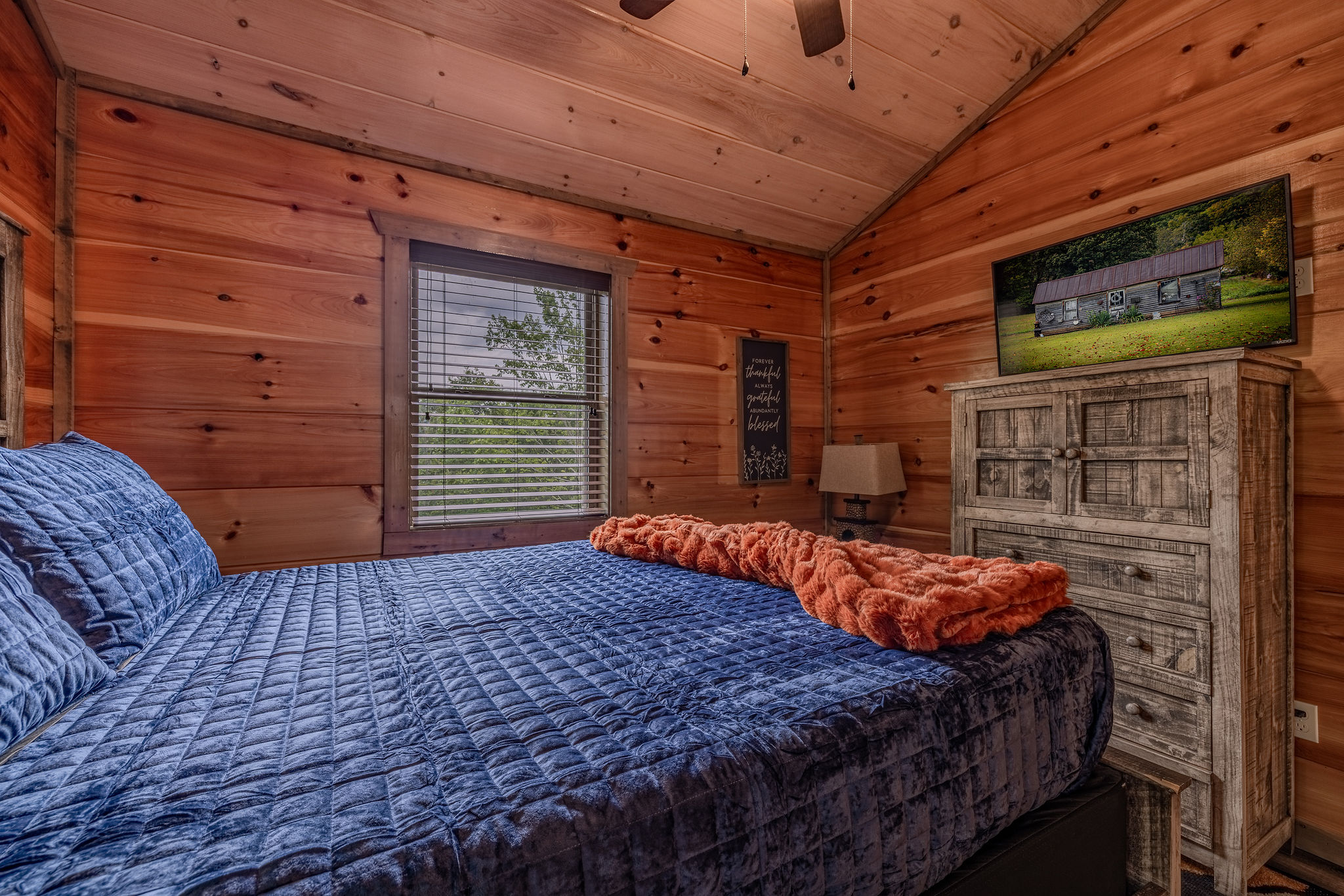 The Stargazer Suite offers a restful place to unwind after exploring Sevierville, Gatlinburg, Pigeon Forge, or the national park.