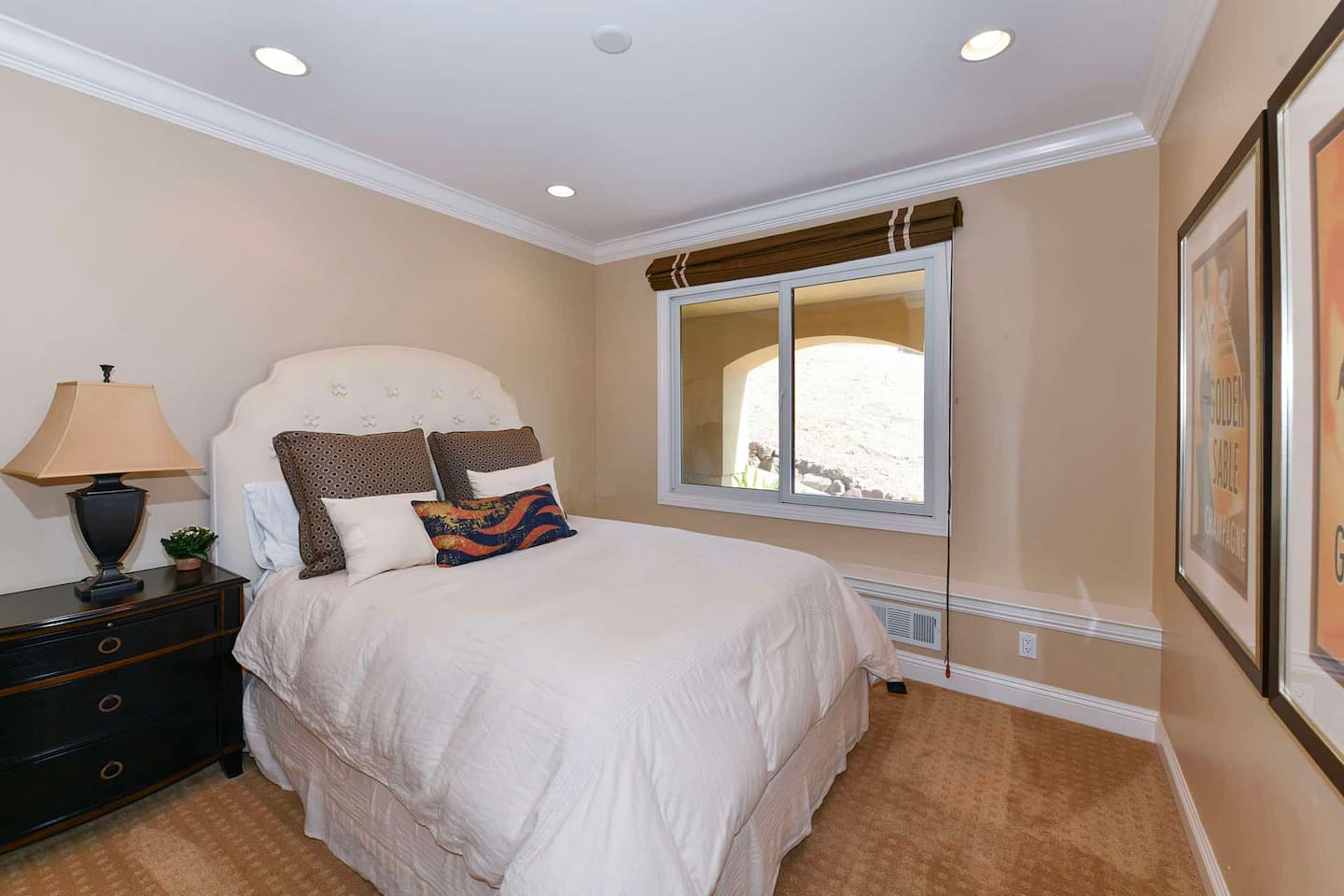 Bedroom 3 with queen bed.