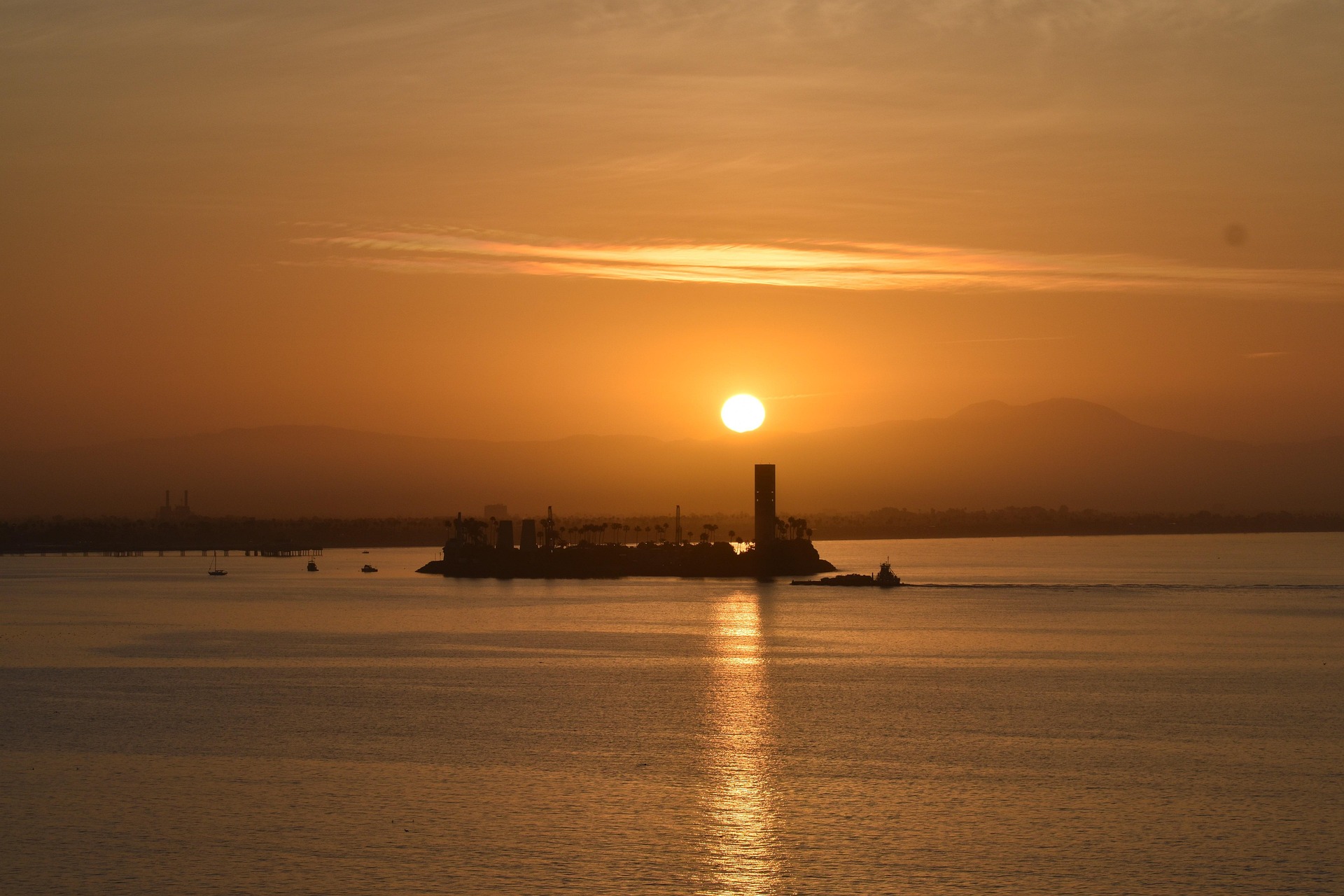 Alamitos beach Sunset