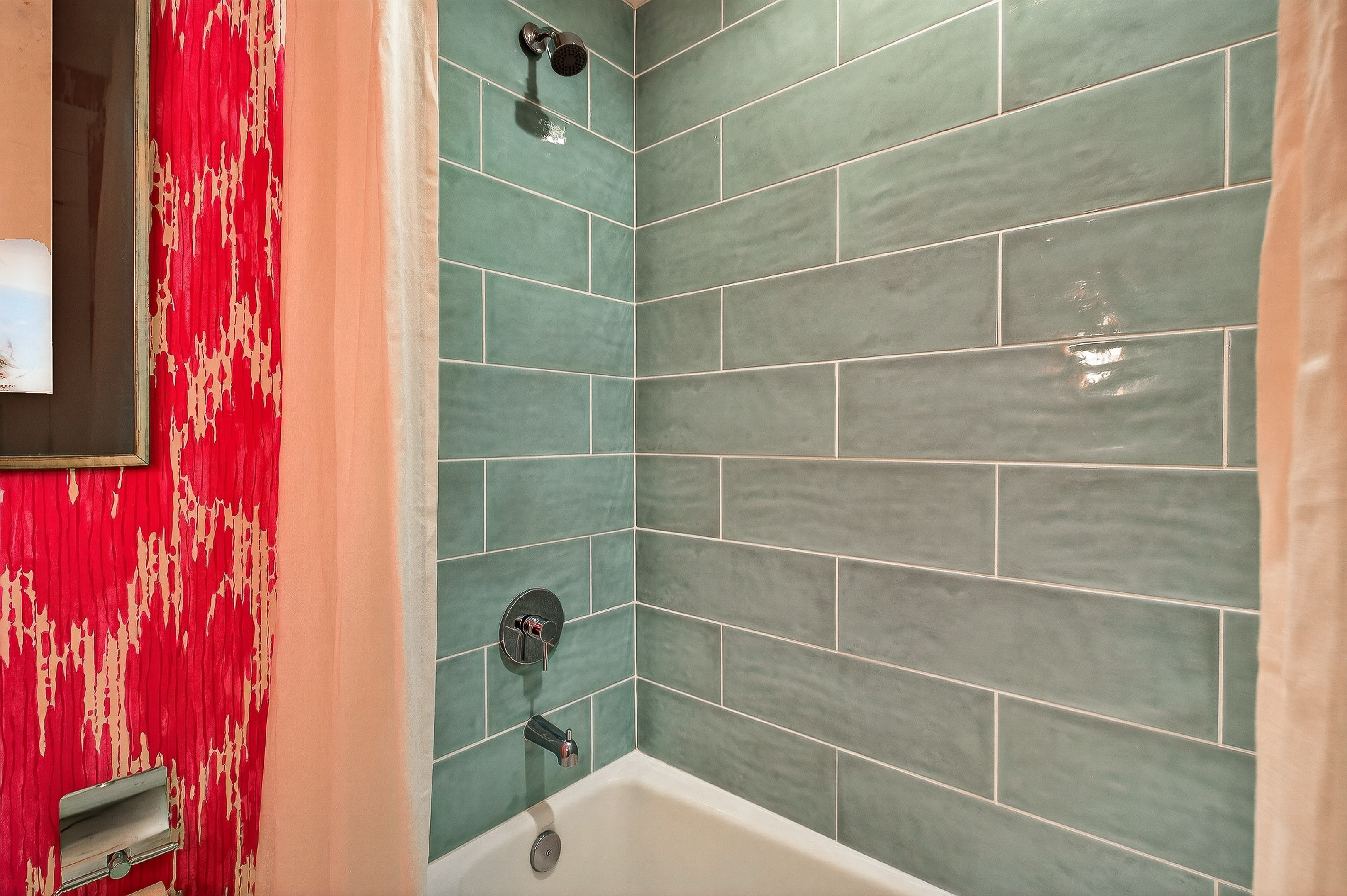 Private bathroom with shower/tub enclosure