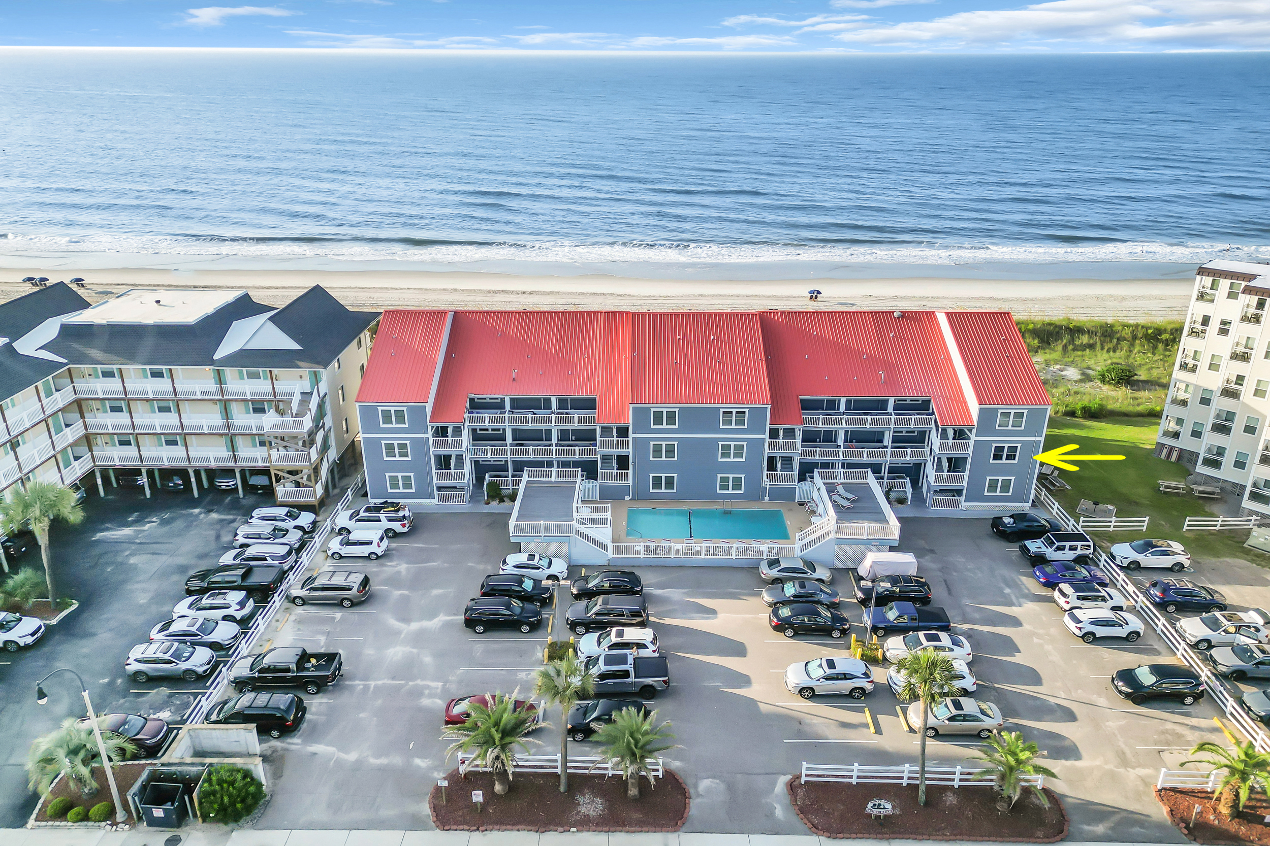 Beach front complex