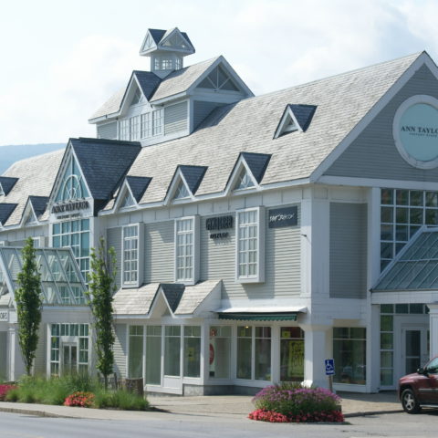Shopping outlets and restaurants in nearby Manchester
