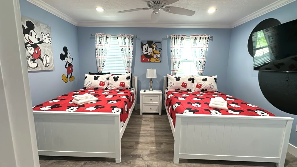 Disney Mickey Mouse Themed Bedroom