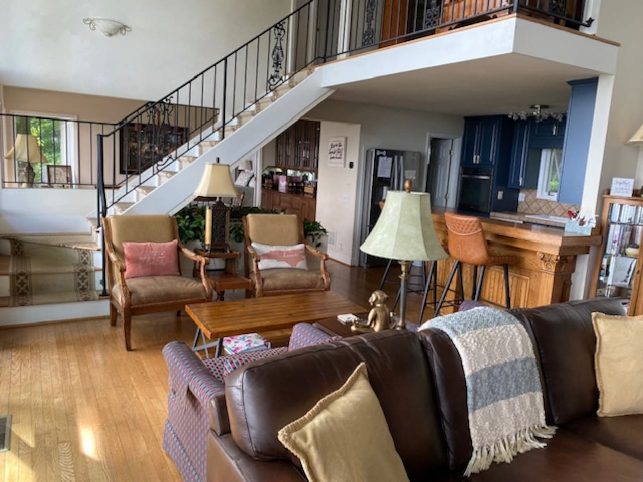 Living Room to Kitchen