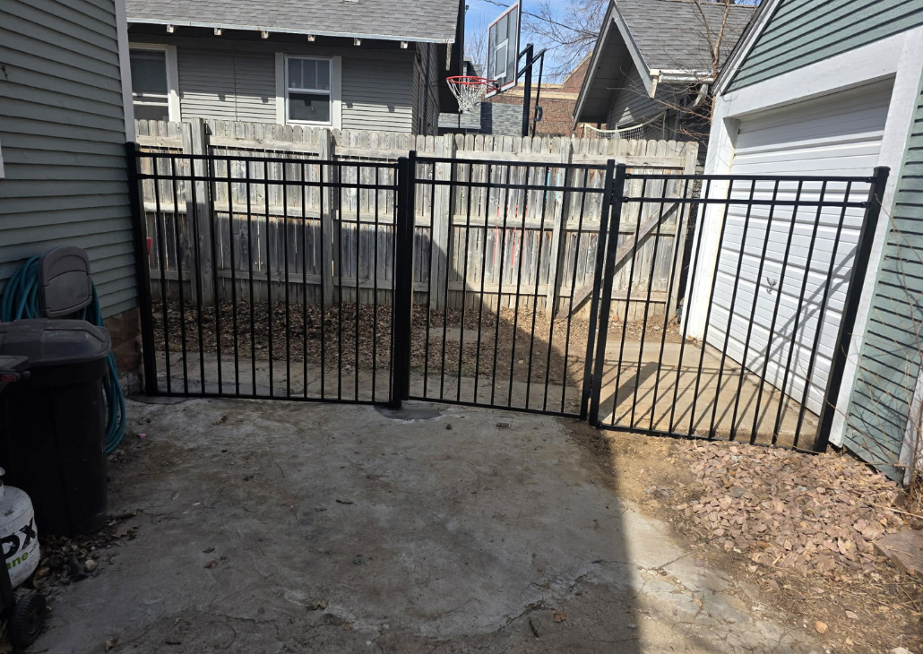 New fence installed March 2026. 