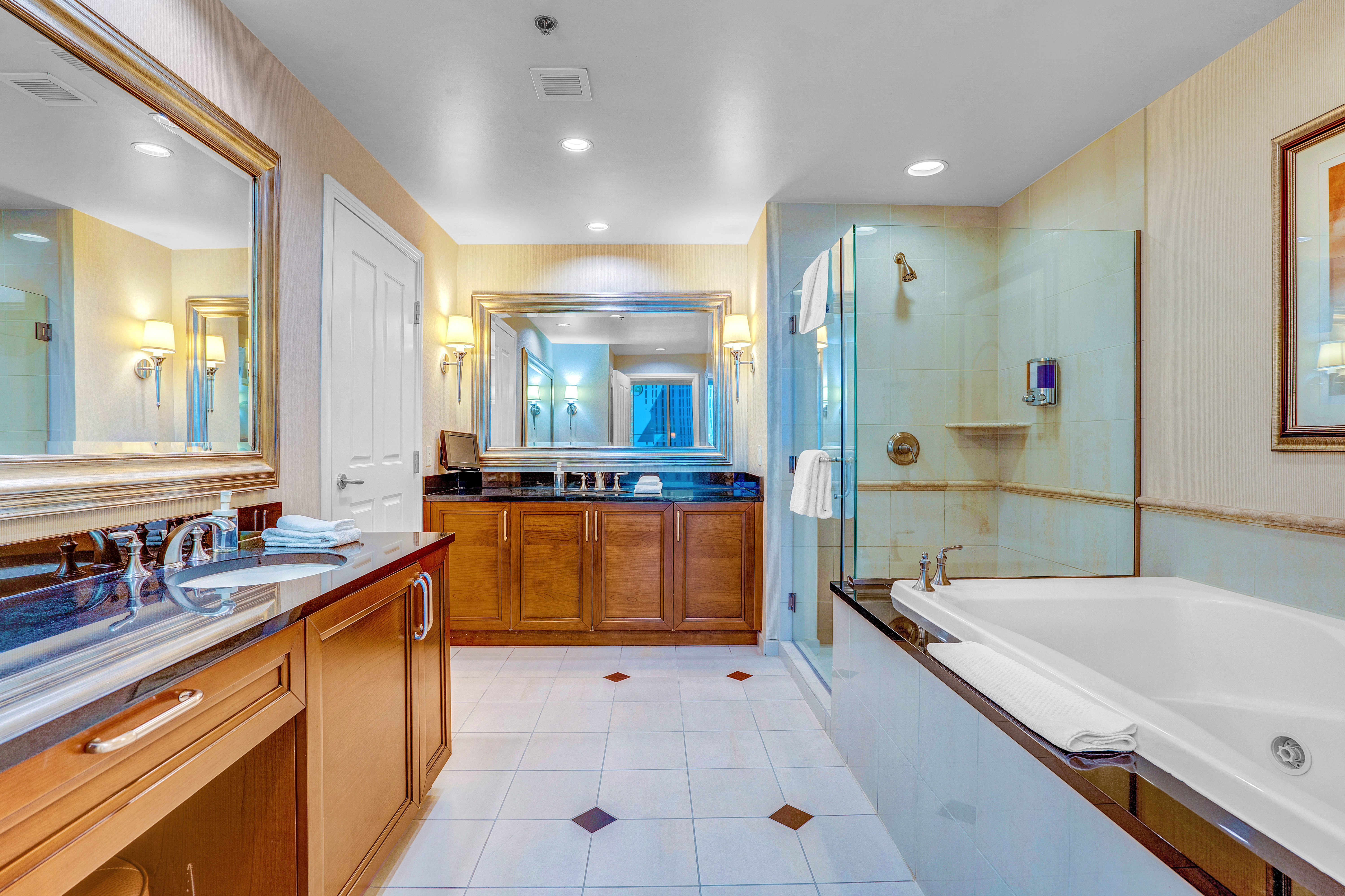 MGM Tower 2 · Units 801+803 — Strip View