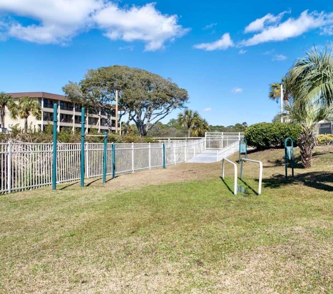 Resort grounds