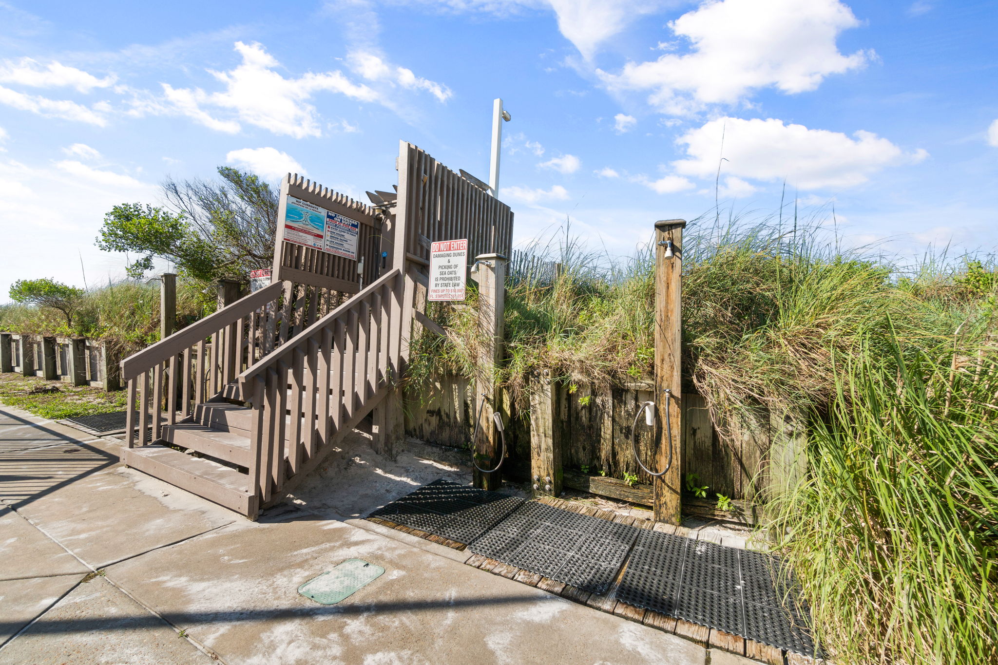 Beach Access with Showers
