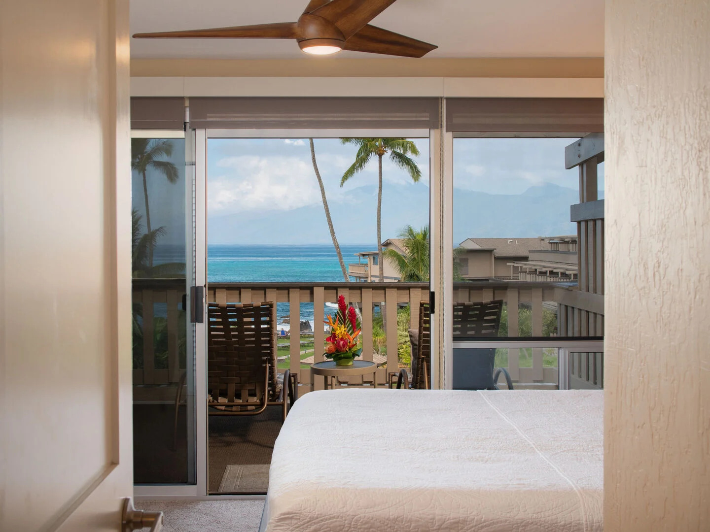 View from primary bedroom