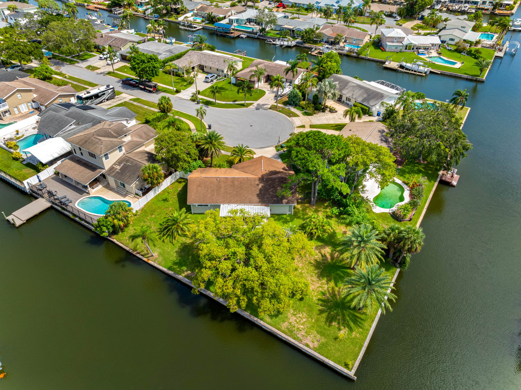 Aerial View of the Neighborhood