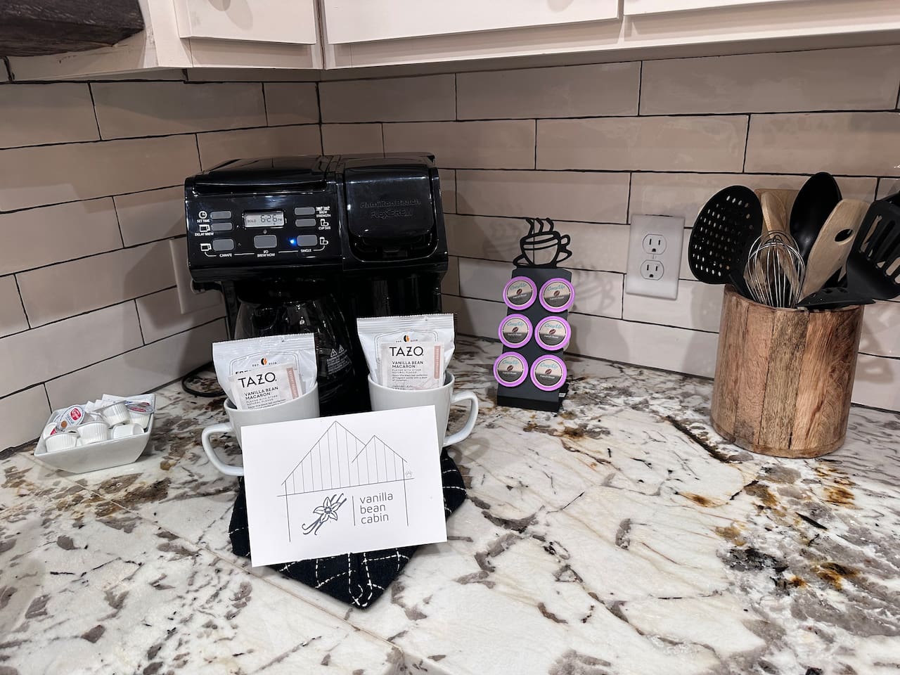 Good morning and welcome to Vanilla Bean!  We're glad you are here and have it YOUR way, regular coffee or Keurig!!