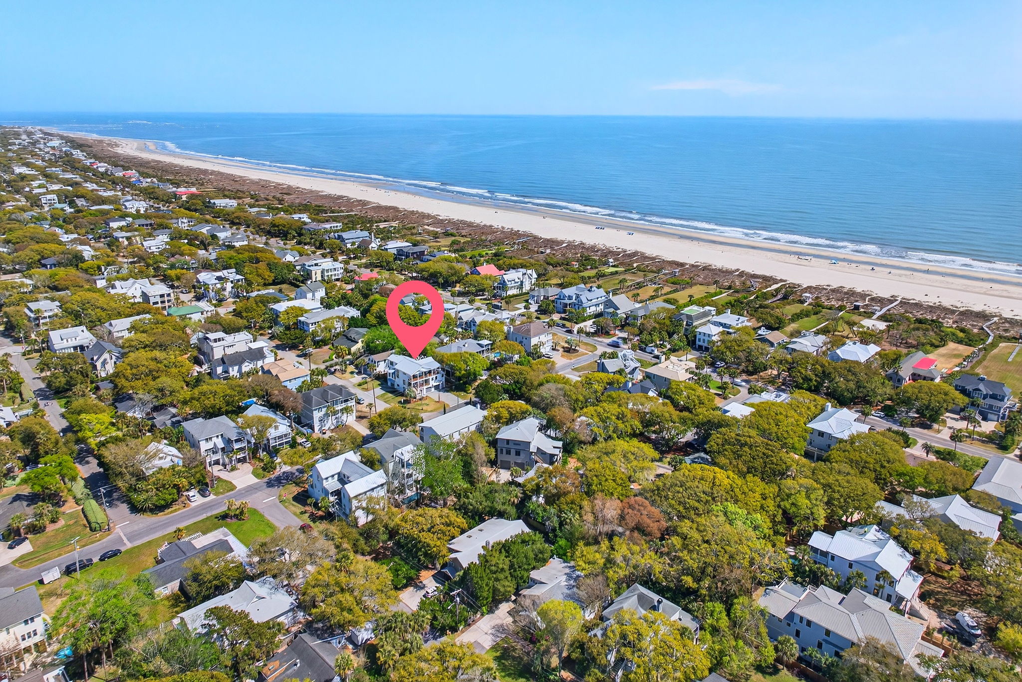Location | On Beach Time | 6 30th Ave, Isle of Palms, SC | IOP Escapes