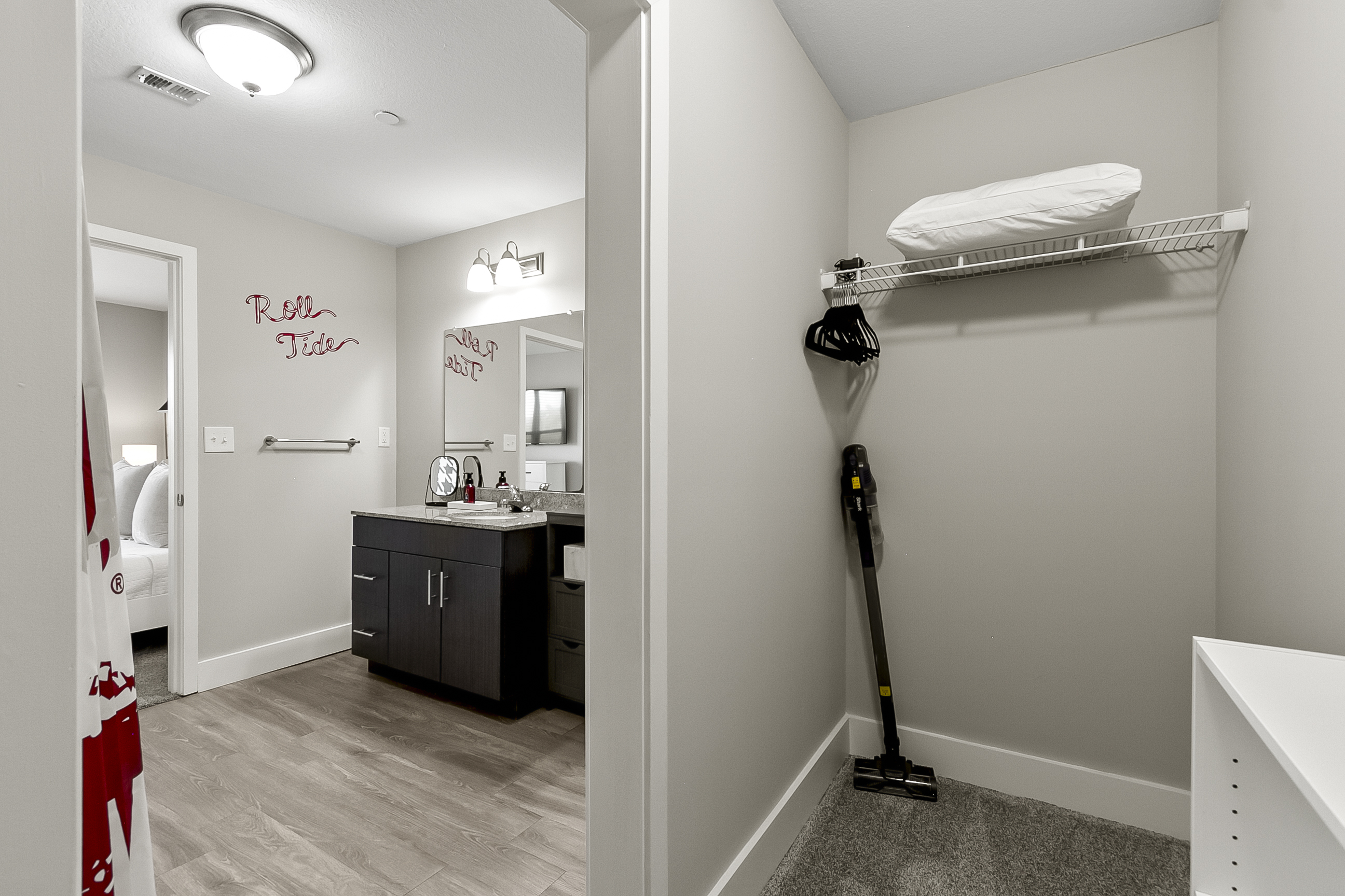 Master Full Bathroom 1 and Closet