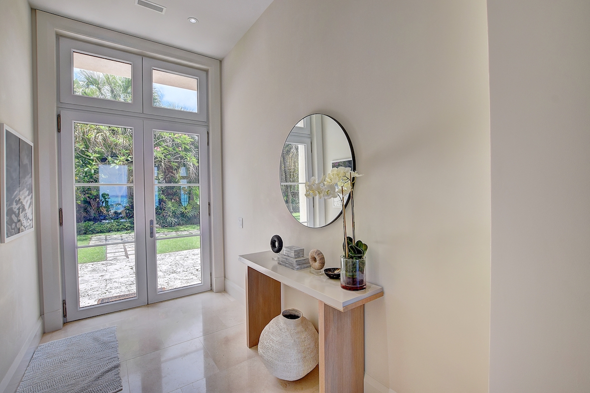 Entrance to Paradise Beach Villa