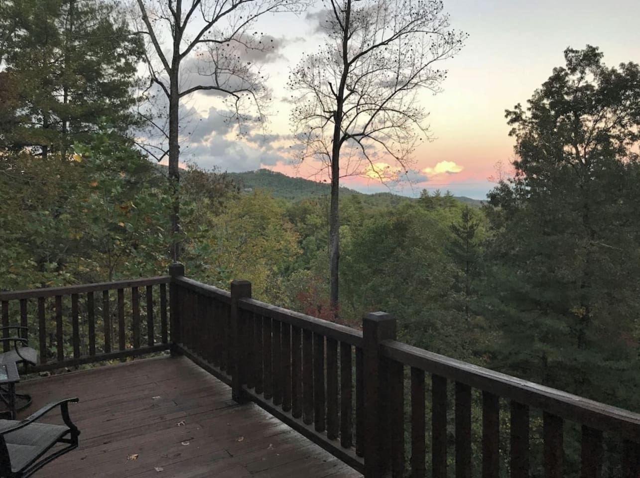 Back deck relaxation