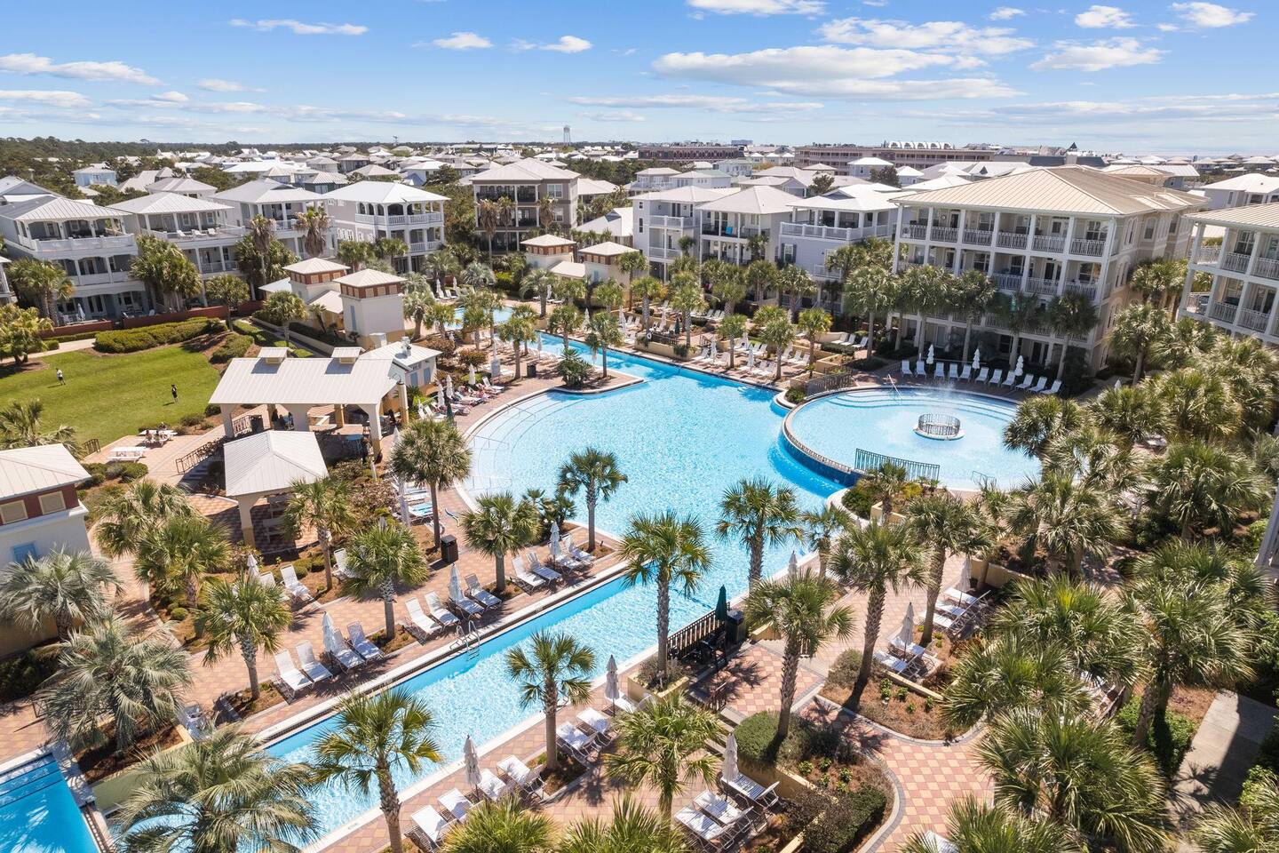 Beautiful community pool is across the street-only steps away!