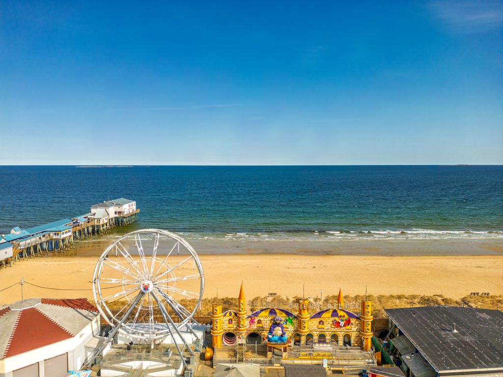 Fun-filled amusement park with stunning seaside views.