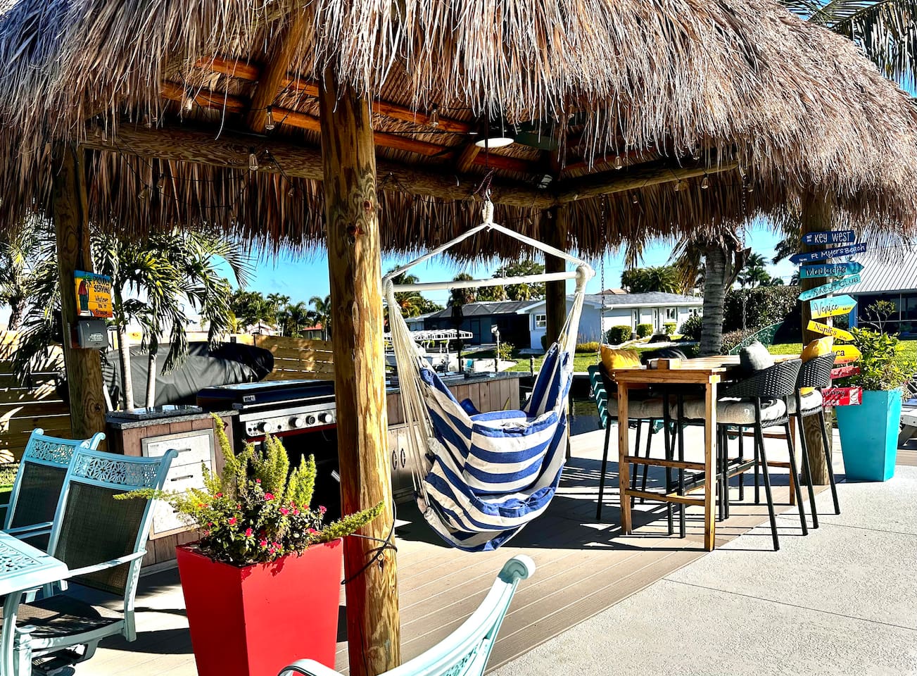 enjoy our new hammock swing