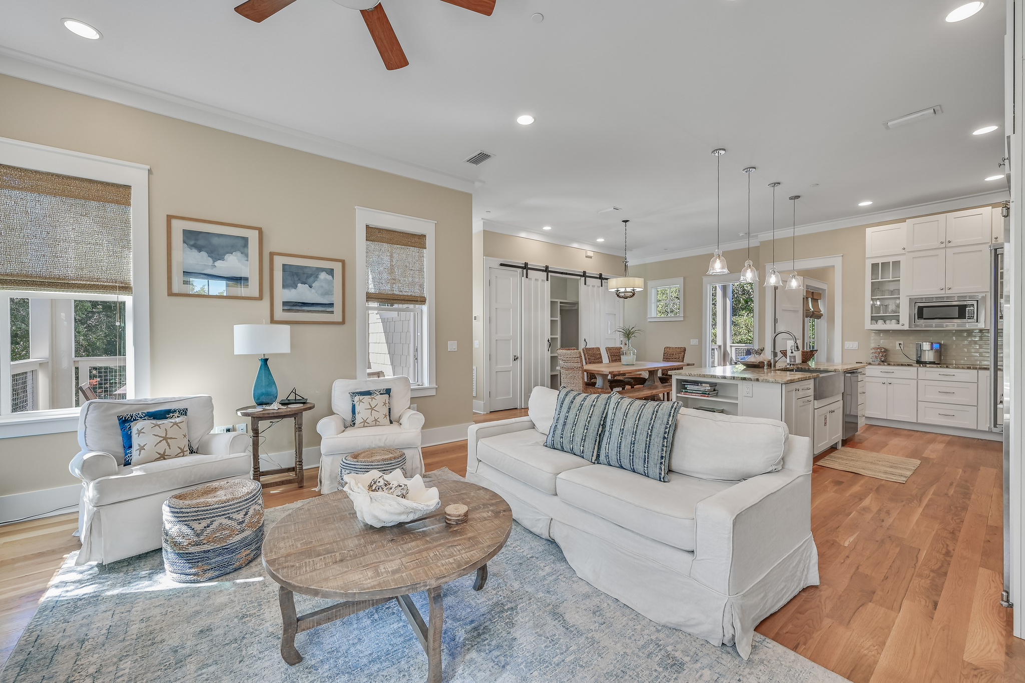 Fabulous entertaining space on the 2nd Floor.