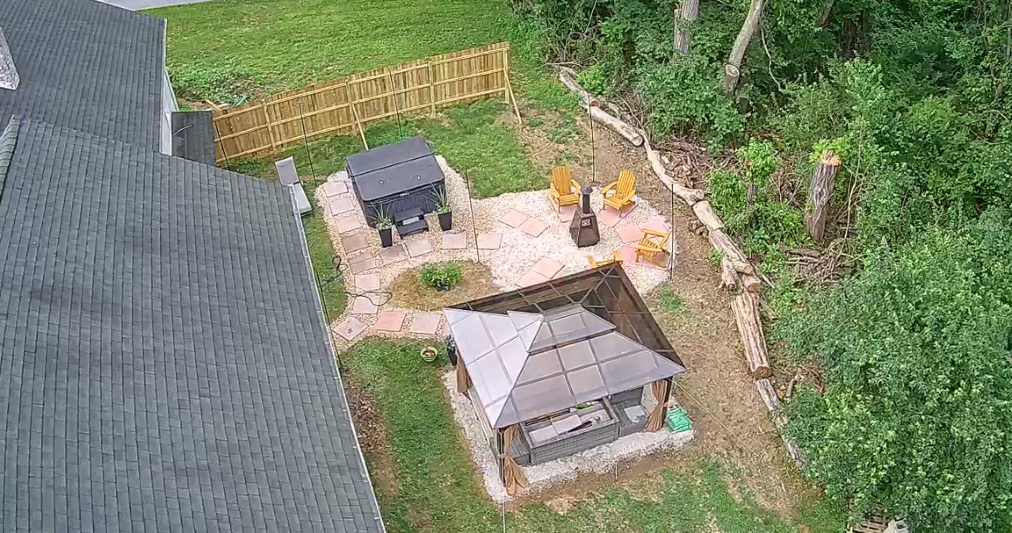 Private outdoor space to enjoy your time together