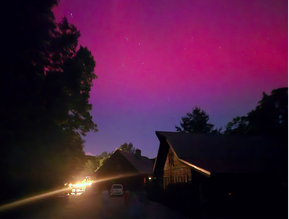 The Northern Lights shared by an incredible guest!