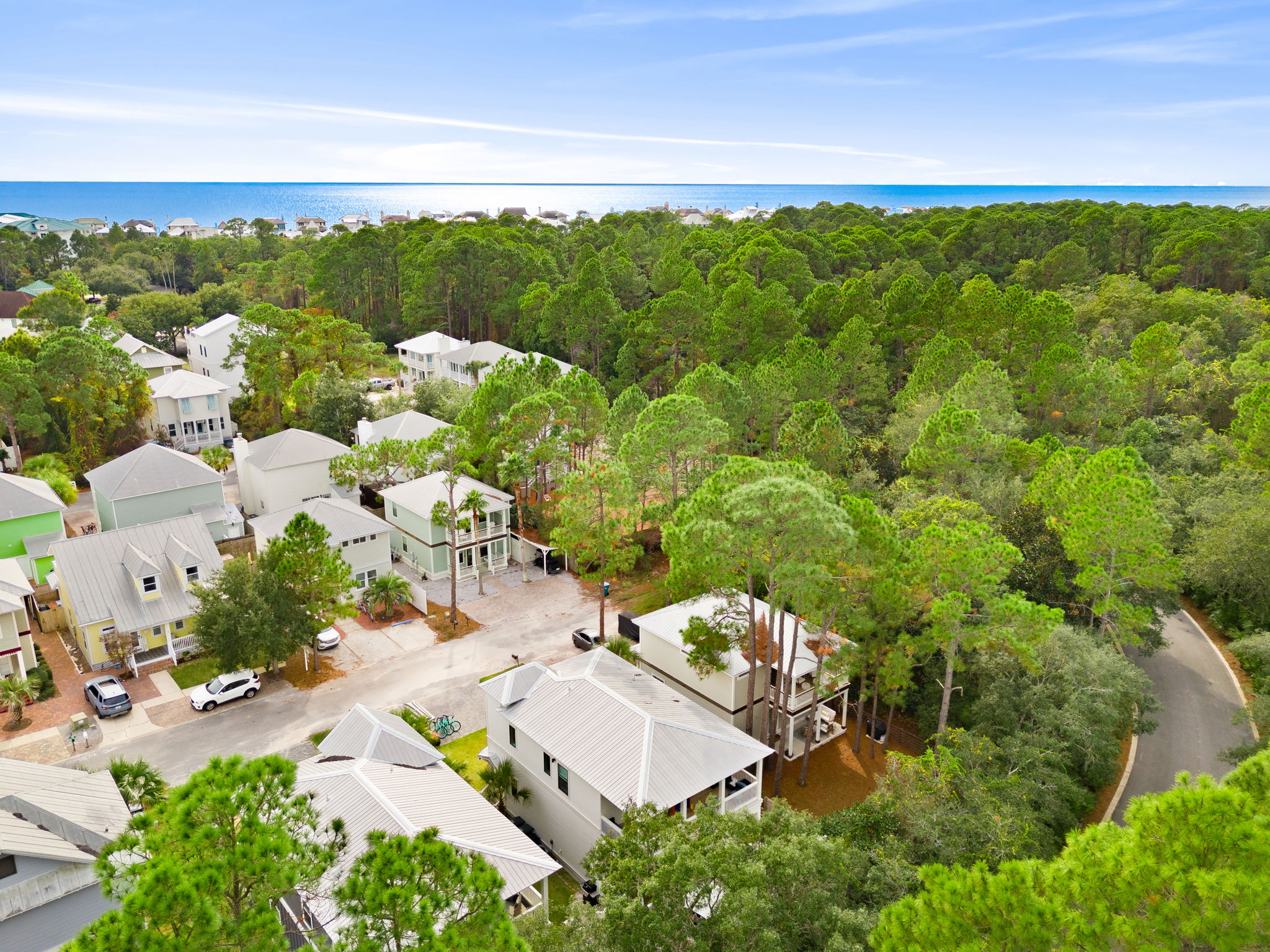 Just minutes from the Gulf of Mexico, with beautiful views stretching toward the emerald waters.