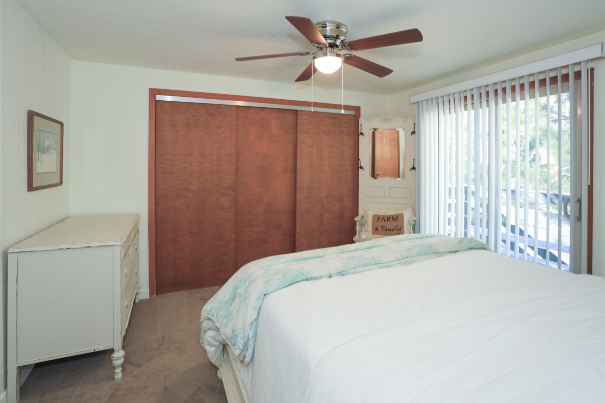 Enjoy your view of trees and squirrels in the morning!