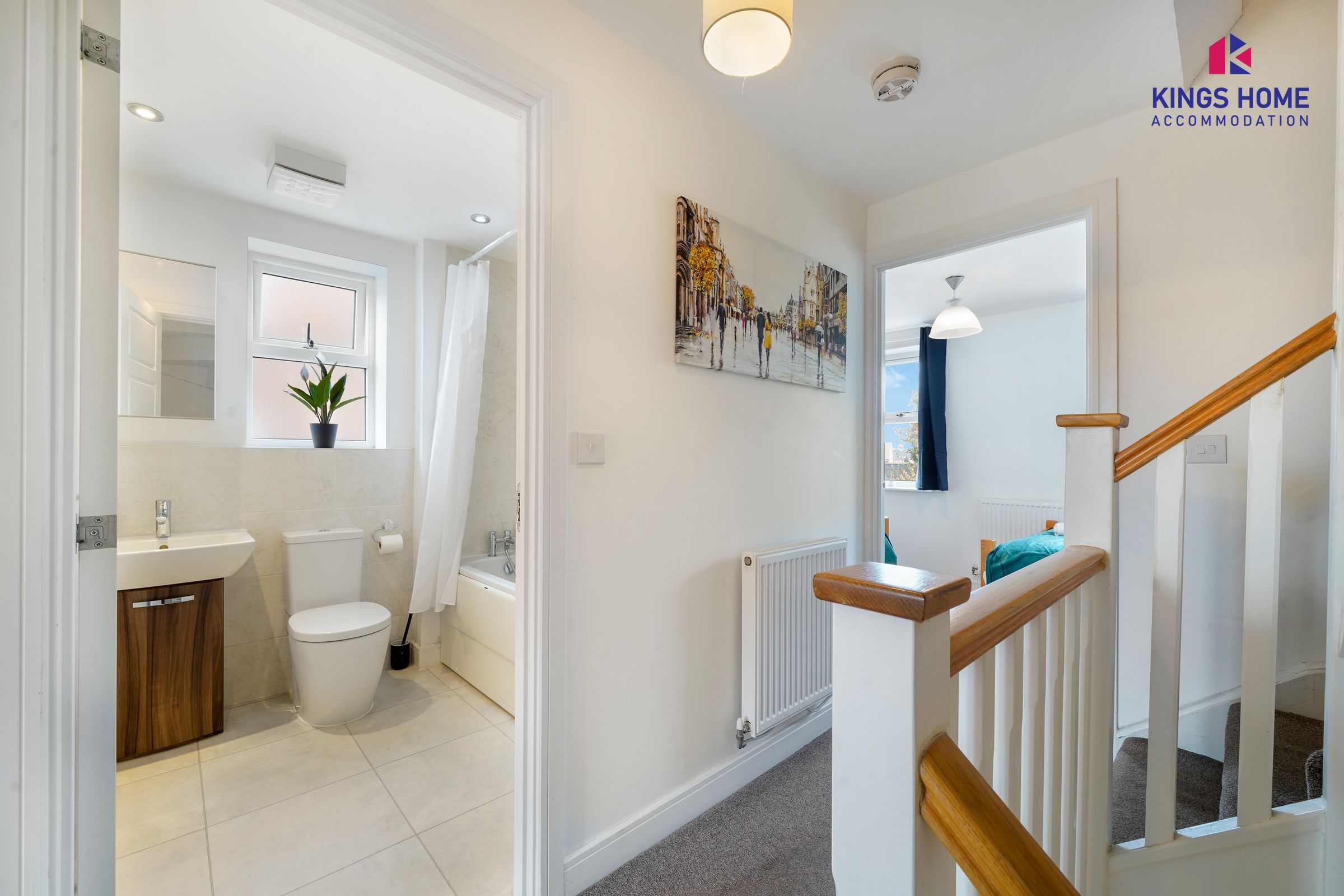[1st Floor, Family bathrooom, x2 Bedrooms]
