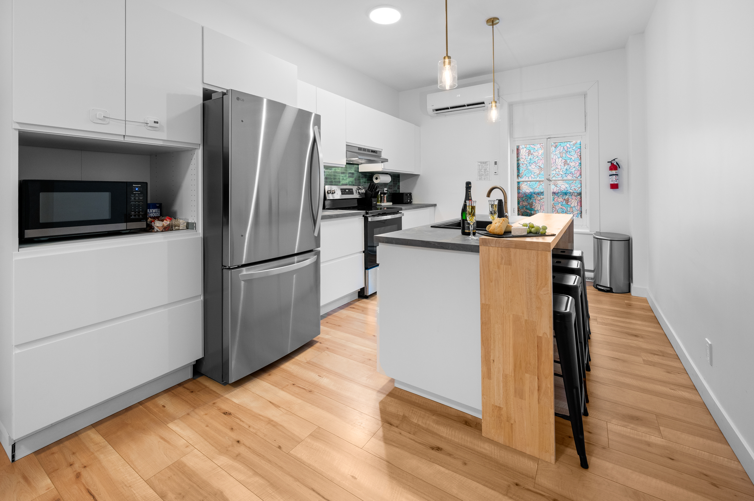 Everything you need for a home-style stay.