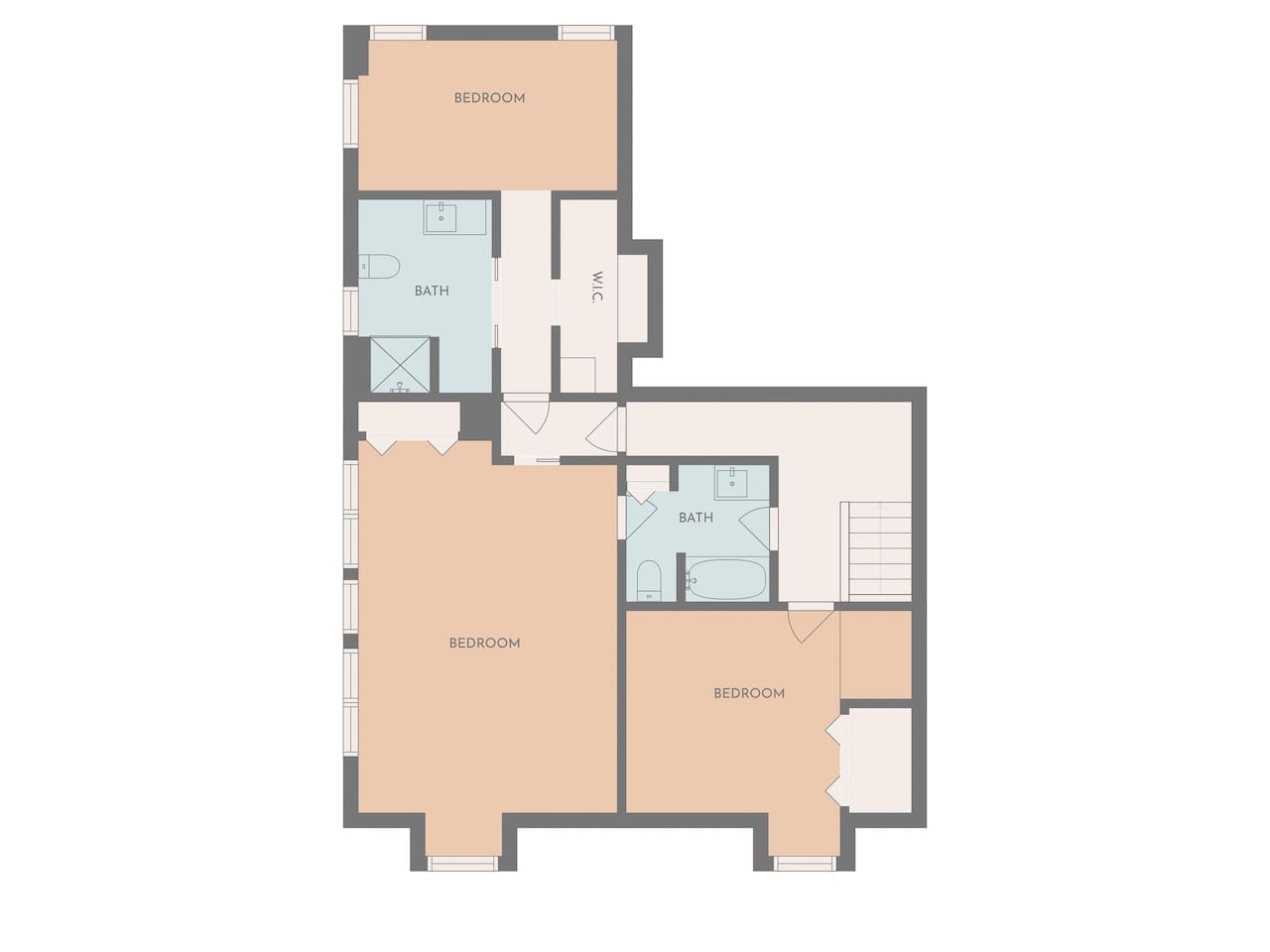 upper level plan