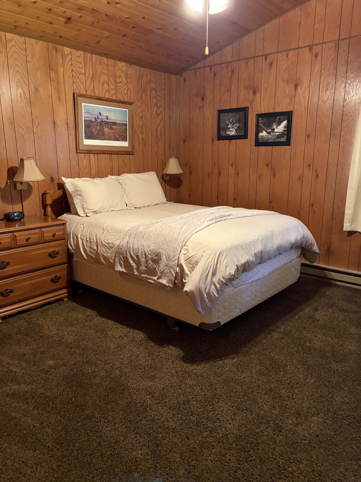 Queen bed