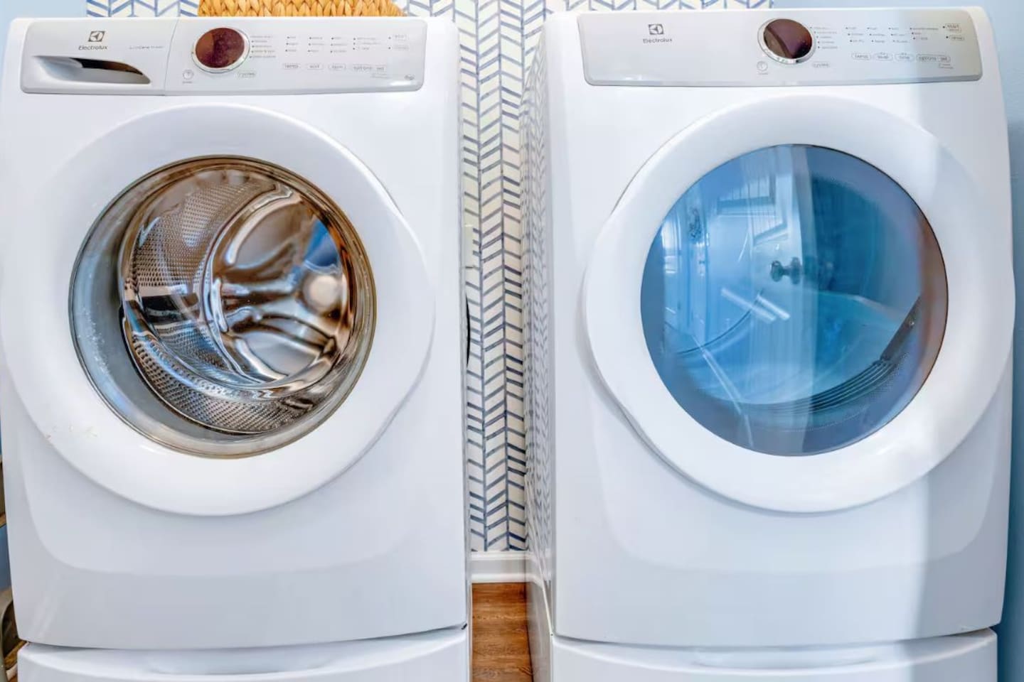 Full-size washer and dryer are available for your convenience during longer stays