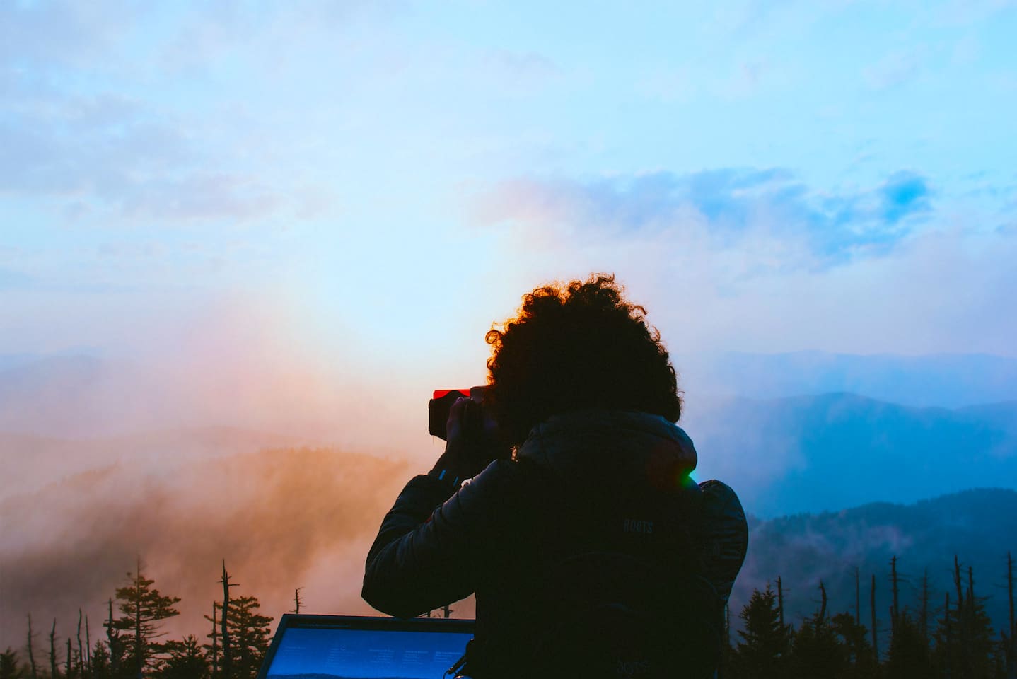 Wake up early and head for the hills. As the sun comes up, and the Smoky Mountains are alive with wildlife and fog, you'll for sure have a sense of it's beauty, awe, and vastness. Breathe it in, this is living!