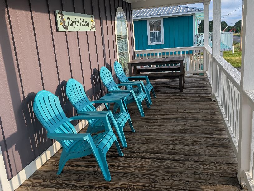 Enjoy your meals outdoors or just sit and relax.