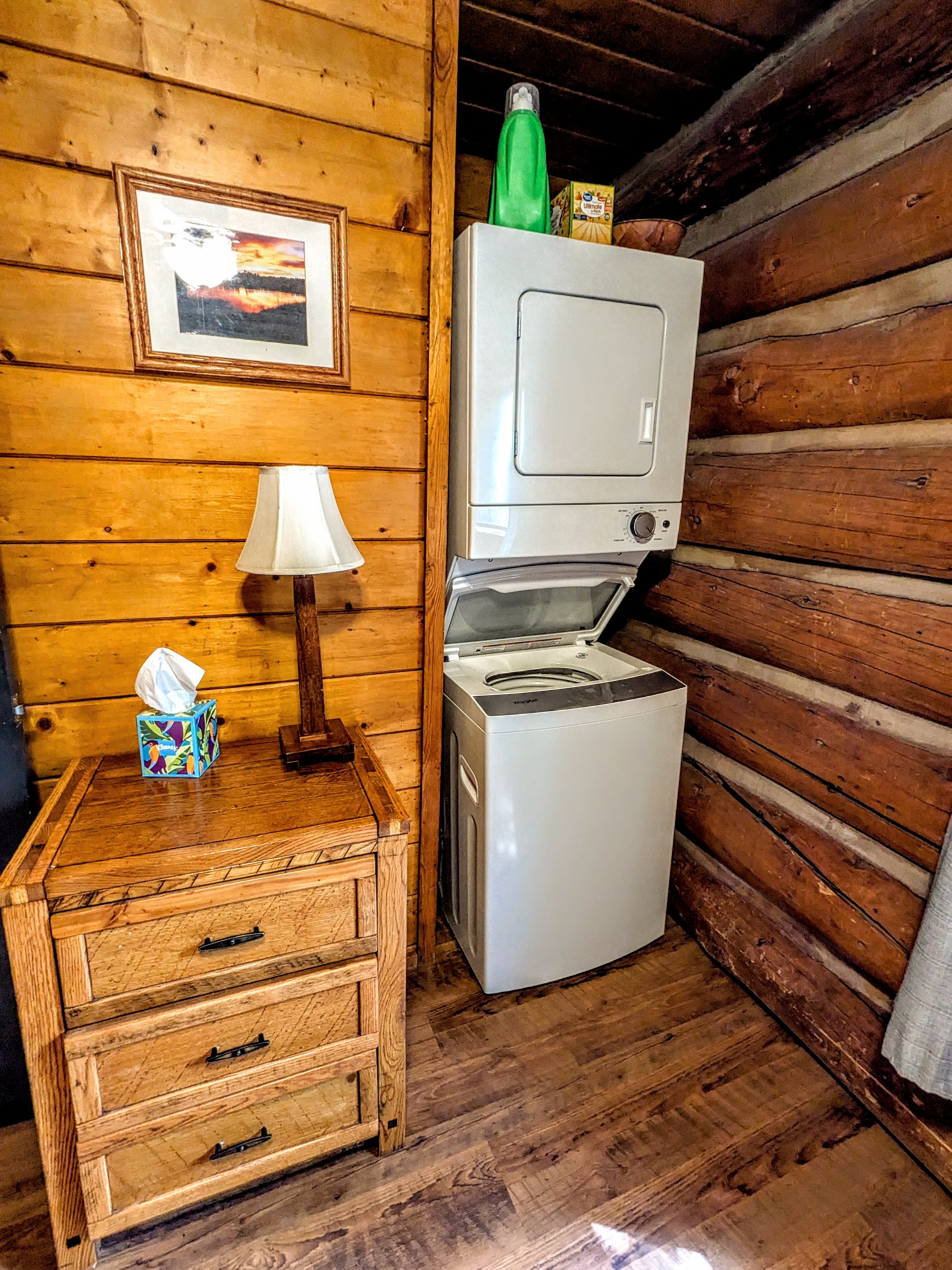 Laundry in Guest Bedroom