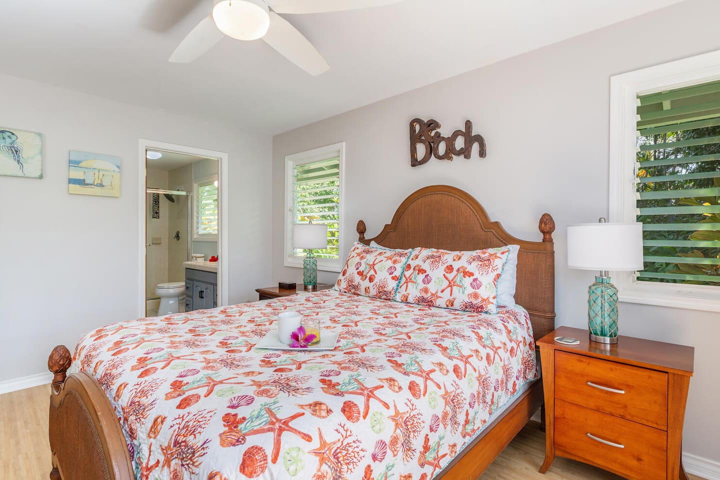 Bahama Master Suite - Downstairs
This suite has an attached bath and lanai.