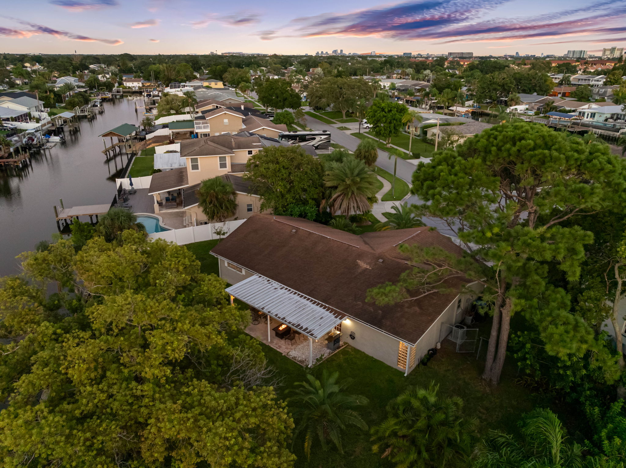 Aerial View of the Neighborhood