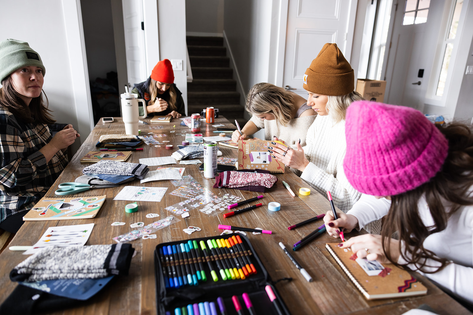 Plenty of space for crafting, games, or work retreats with your group