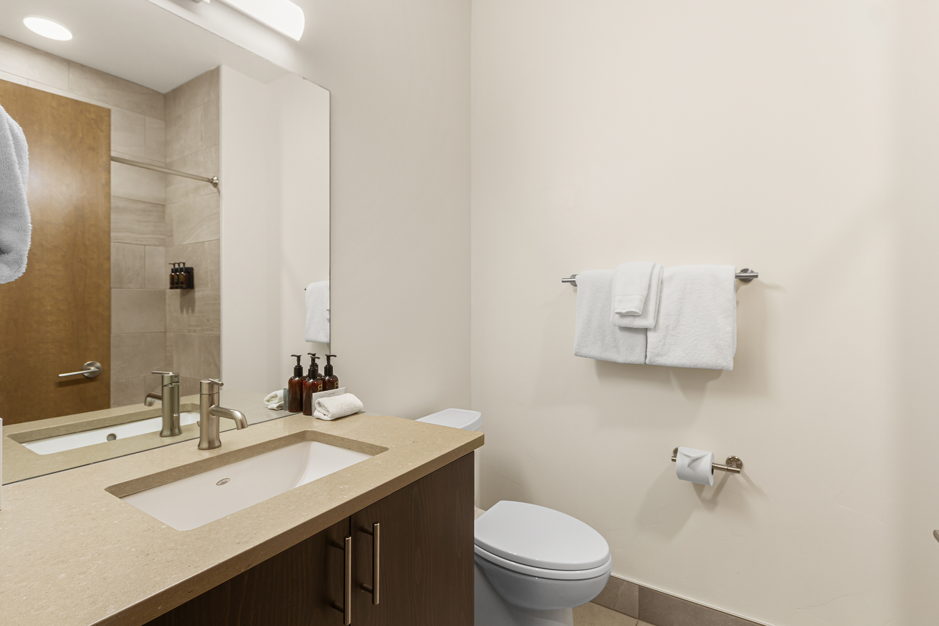 Full bath off living area