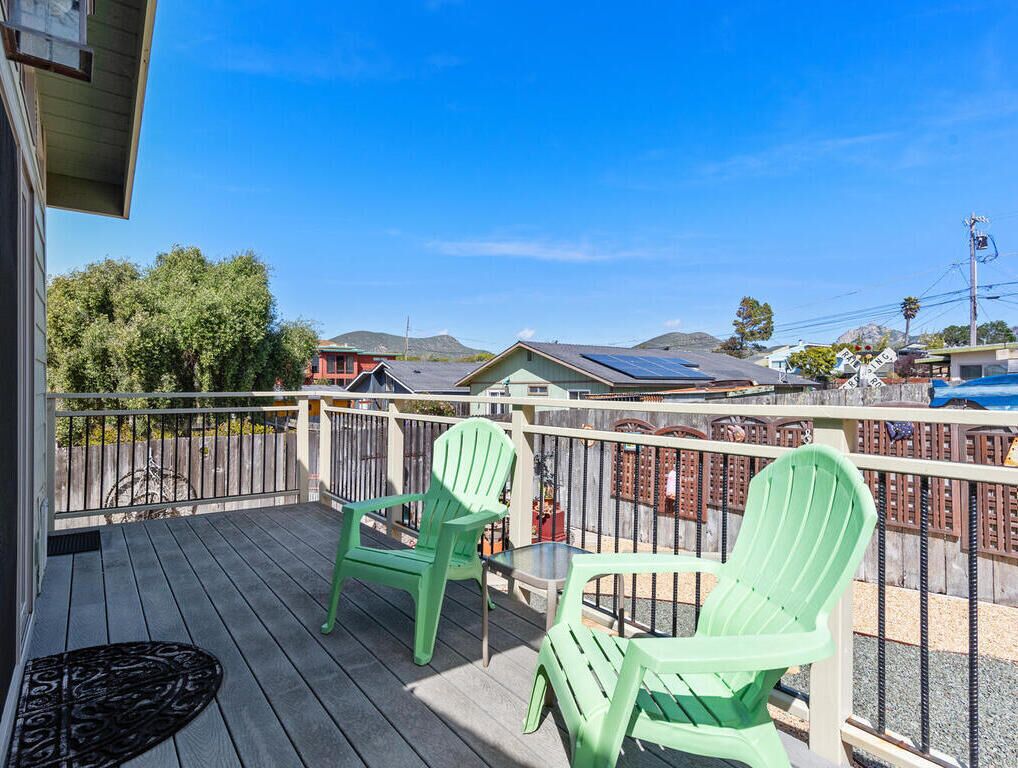 Back deck off primary bedroom