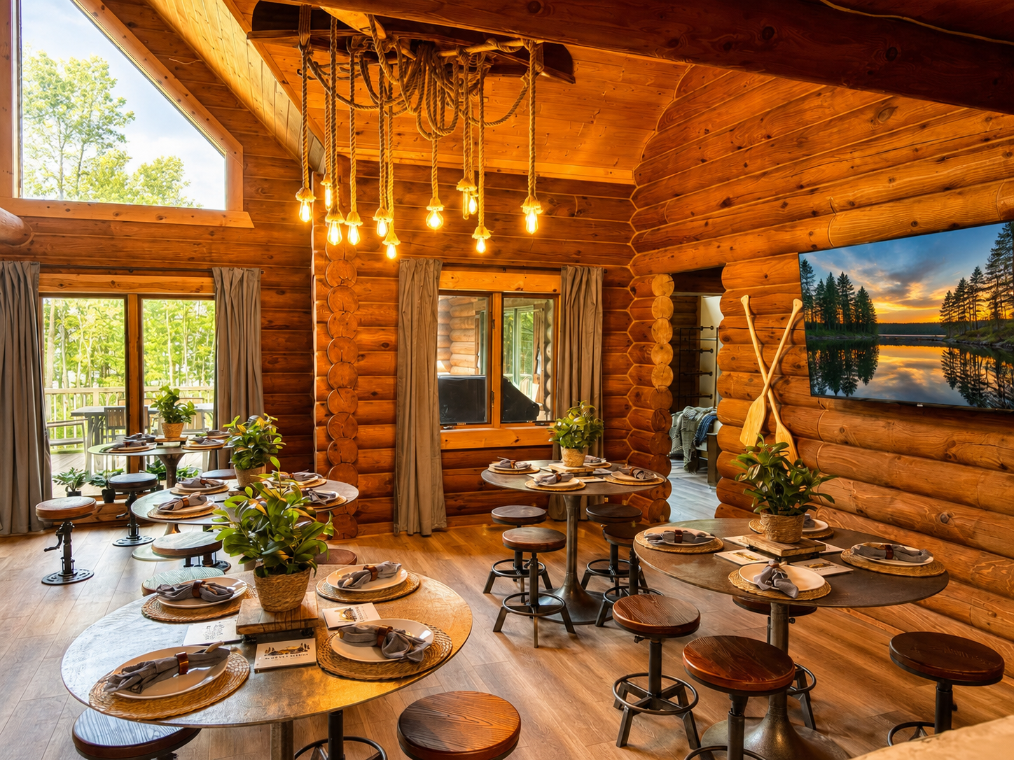 Dine under the lights 