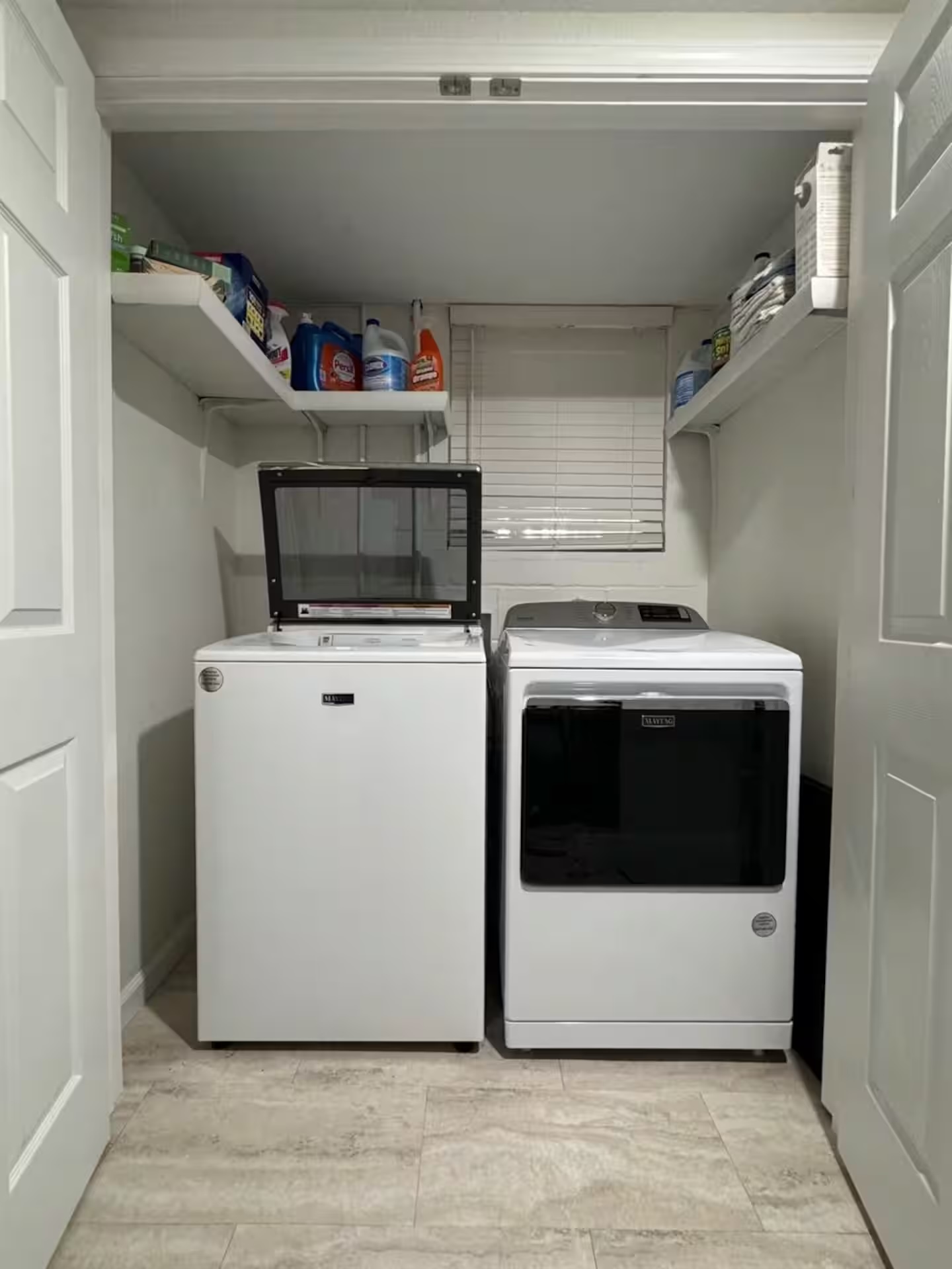 Run a load mid-trip in the in-unit laundry — pack light and come home with clean clothes.