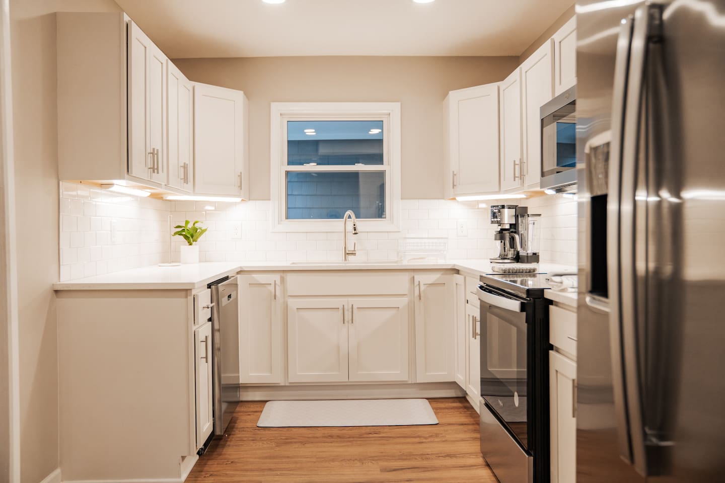 Fully stocked kitchen