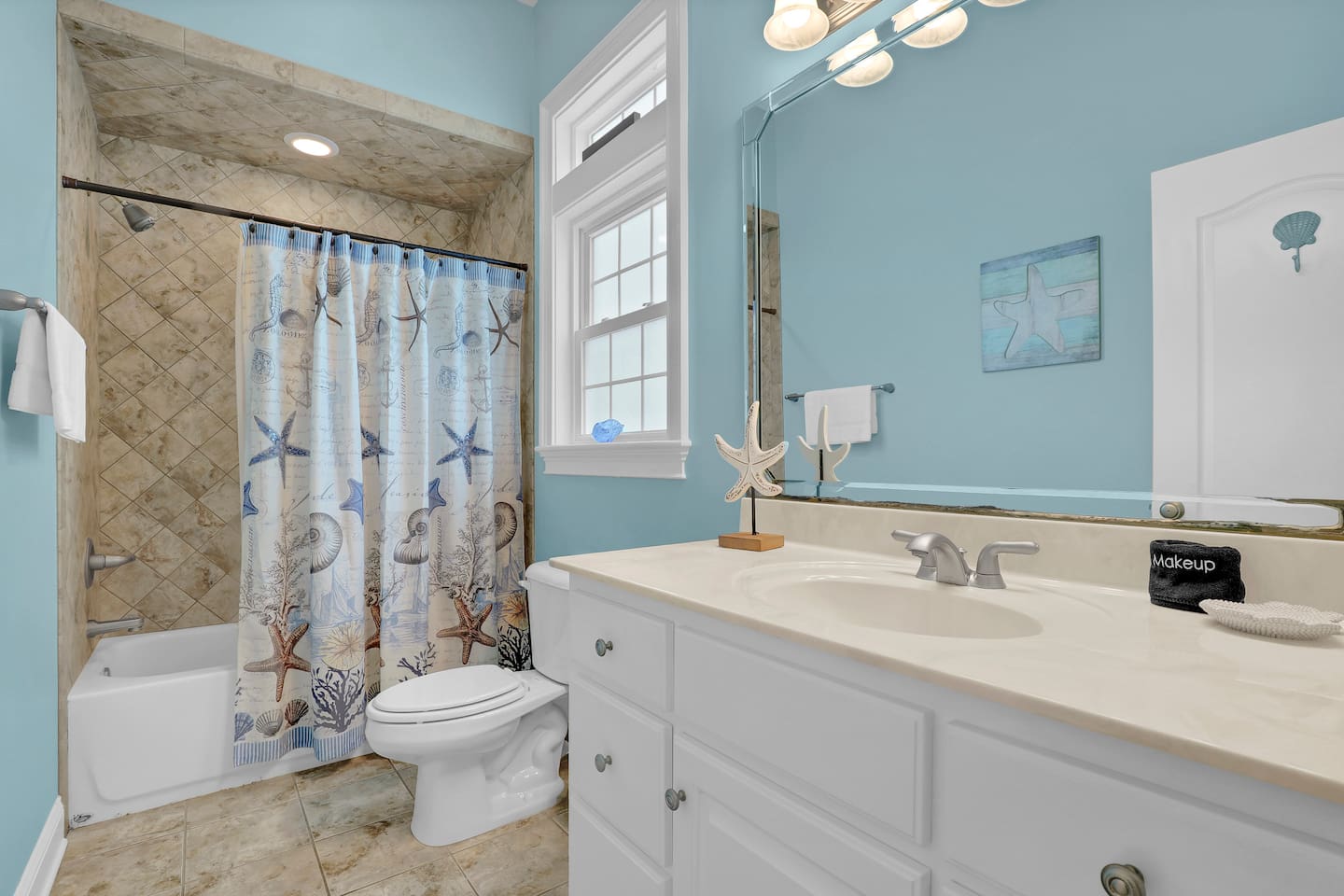 This bathroom is connected to Bedroom 3