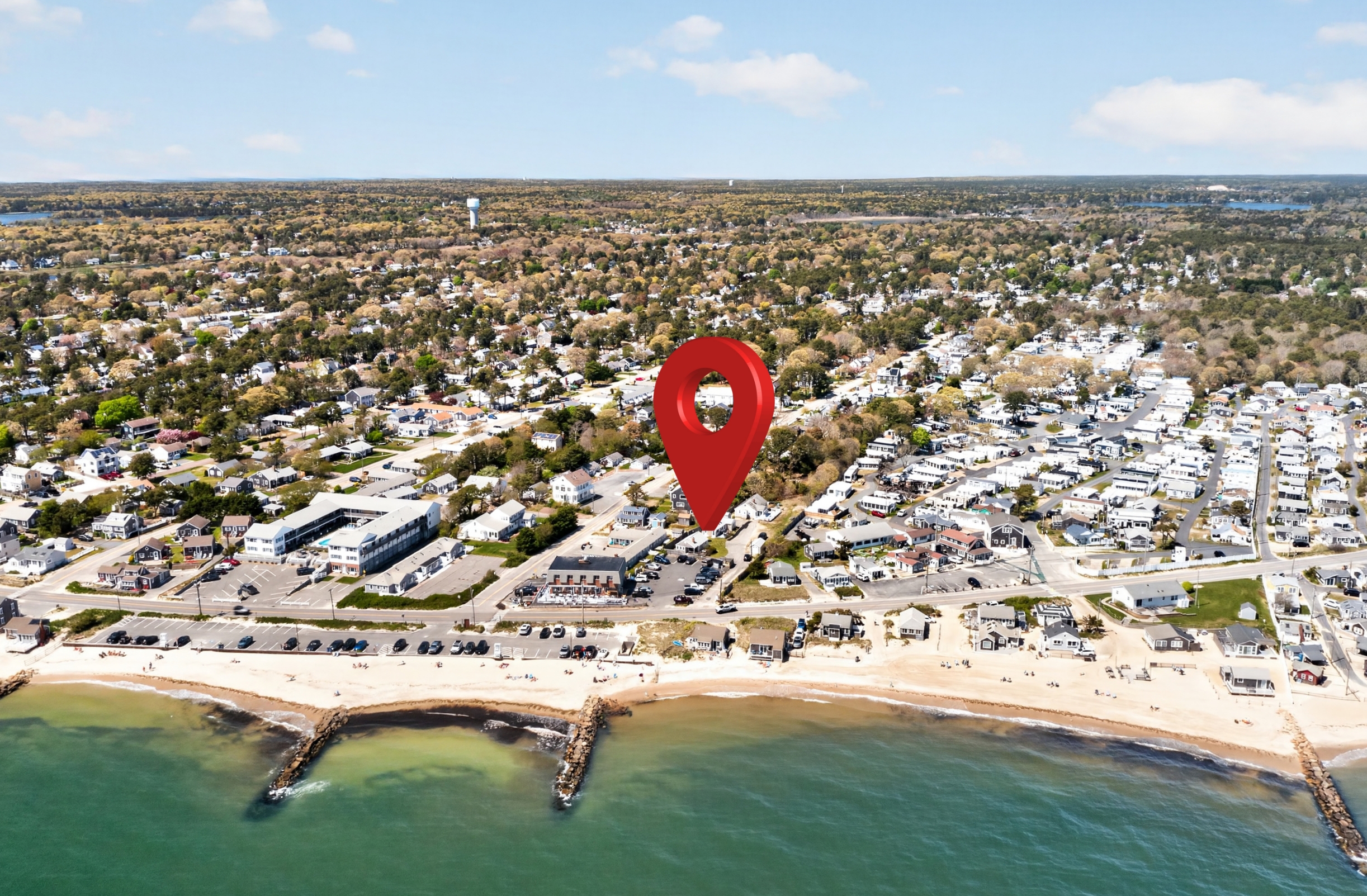 A beautiful coastal retreat moments away from the beach.