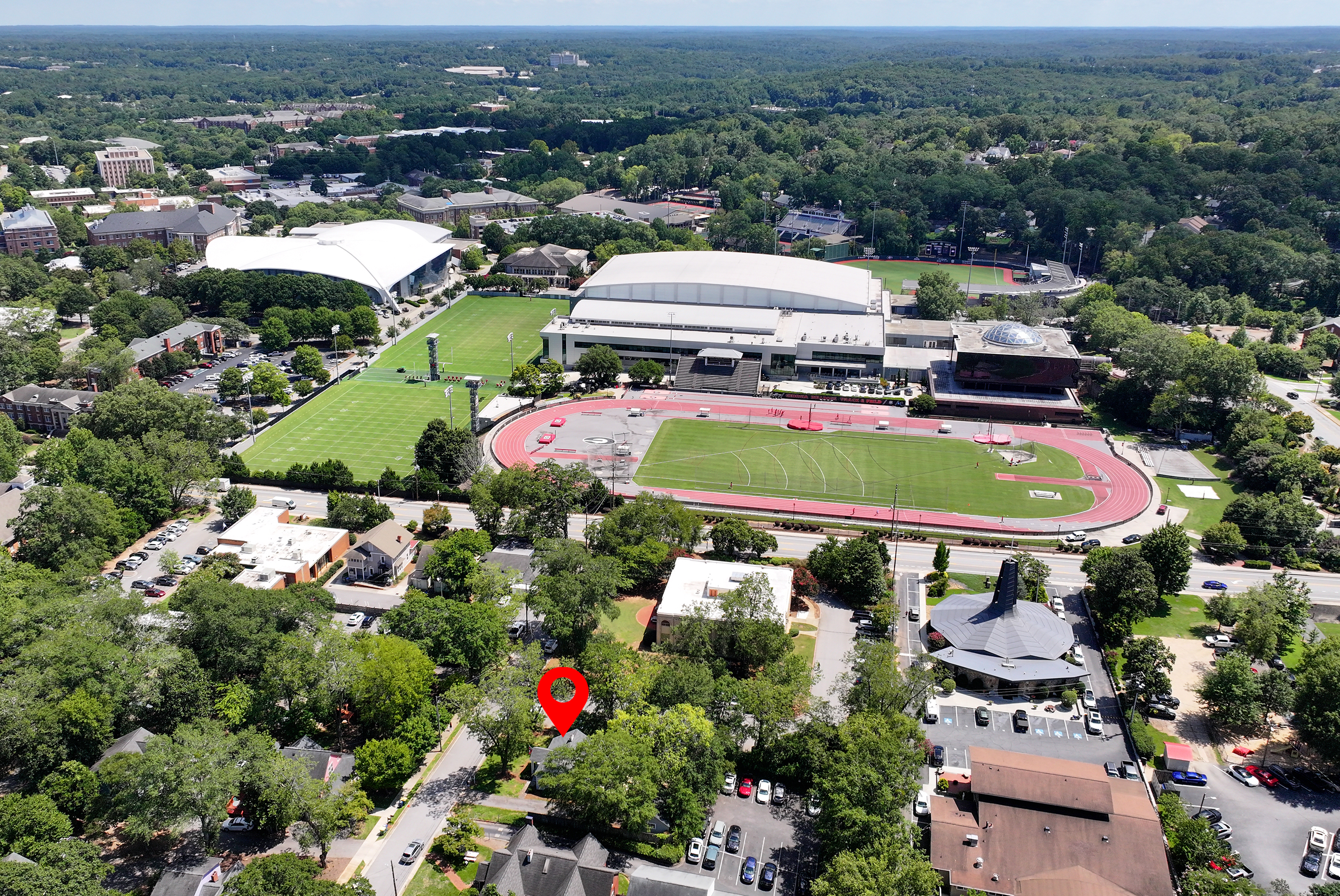 All the UGA campus spots!!