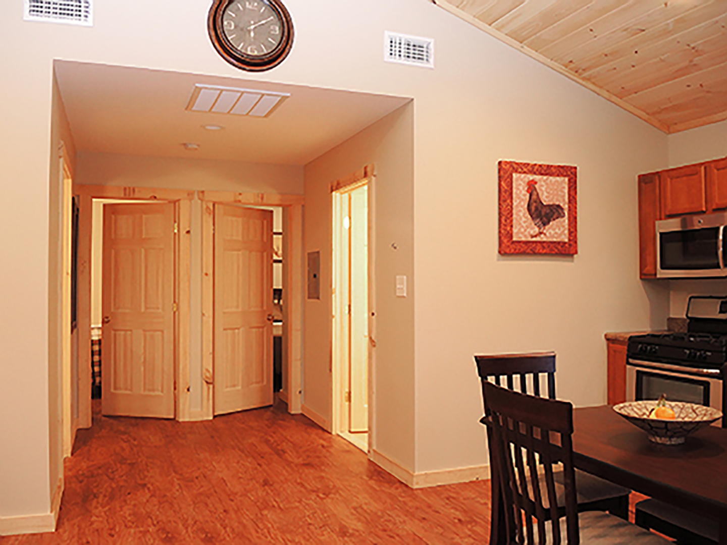 Entrance to Bedrooms/bathrooms
