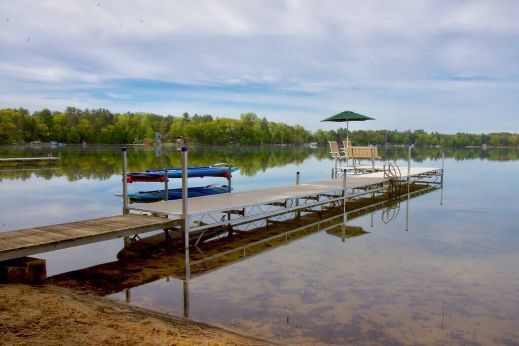 Lake with Dock and toys